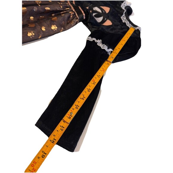 Spooktacular Creations Girls Black Kitty Cat Halloween Costume Dress Size Small - Picture 5 of 9